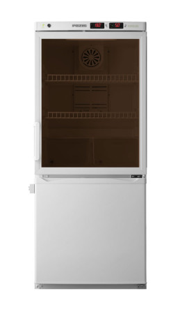Холодильник лабораторный комбинированный Pozis ХЛ-250 (170 л/80 л) (стекло/металл, арт. 223TV)